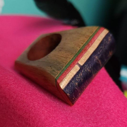 Wooden Accent Ring